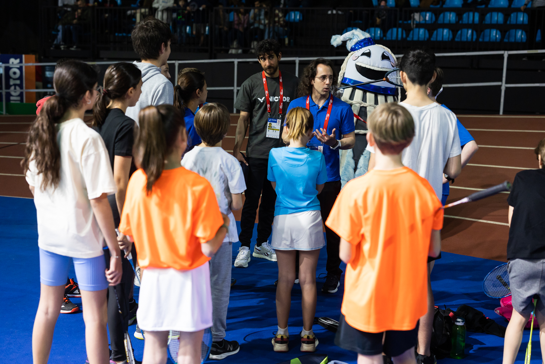 The future of Spanish badminton visits Gallur